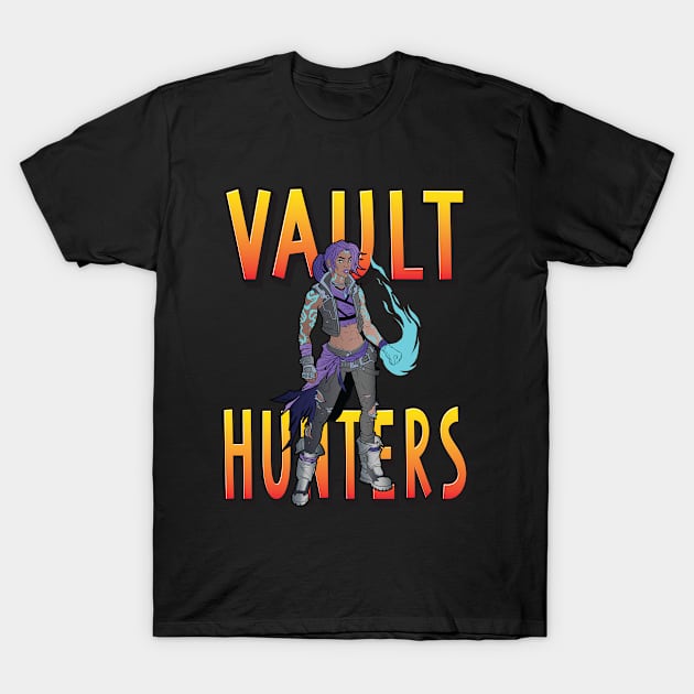 Amara The Siren Vault Hunters Borderlands 3 The Tiger of Partali T-Shirt by ProjectX23